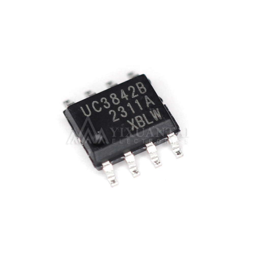 Smps Power Supply - 10 ピース/ロットオリジナル UC3842B UC3842 SOP-8 電流モード