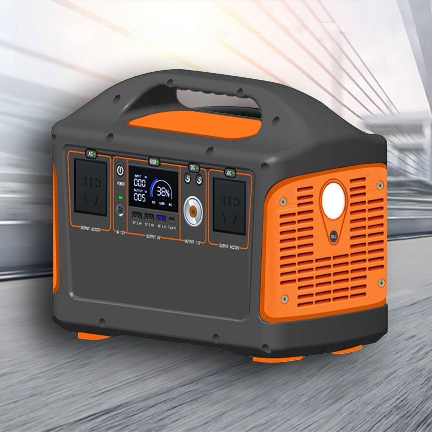 Power Supply - オールインワンポータブル電源蓄電ステーションバンク600W Lifepo4リチウムバッテリーパック供給エネルギー旅行キャンプ用