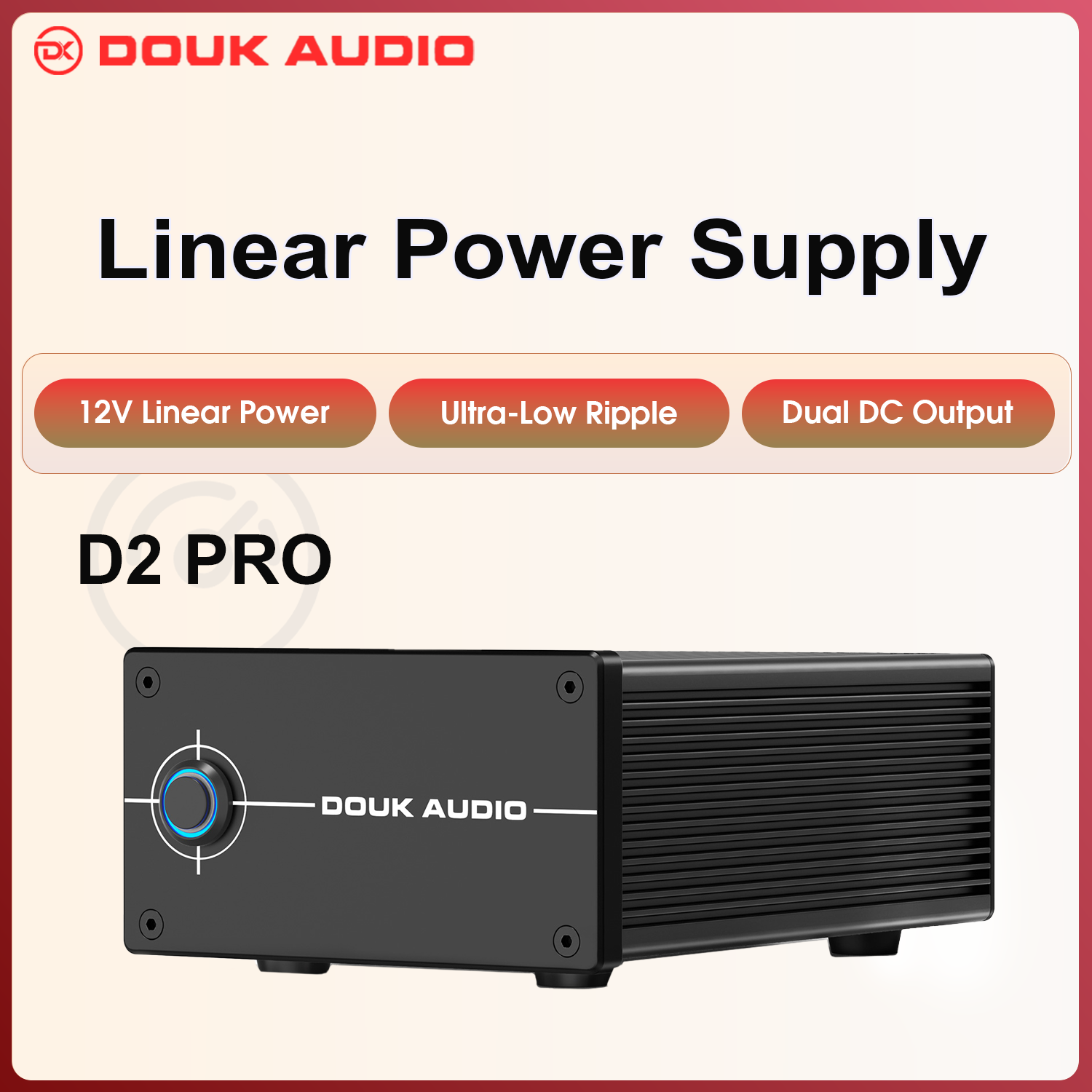Dc Power Supply 12V - Douk Audio DC 12V 35W 安定化リニア電源、低ノイズ