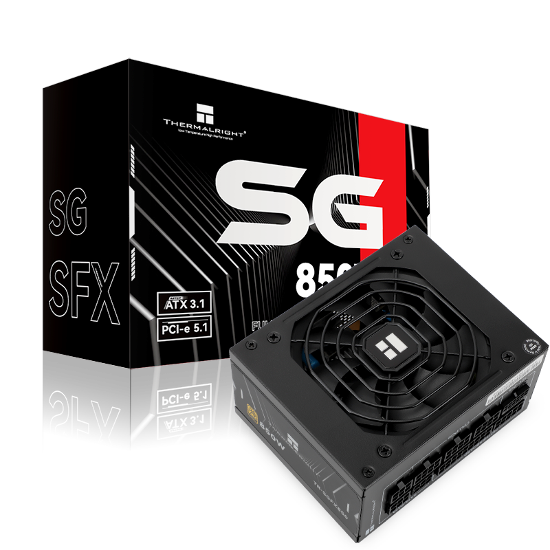 Server Power Supply - Thermalright SGFX850 Gold フルモジュール SFX 850W