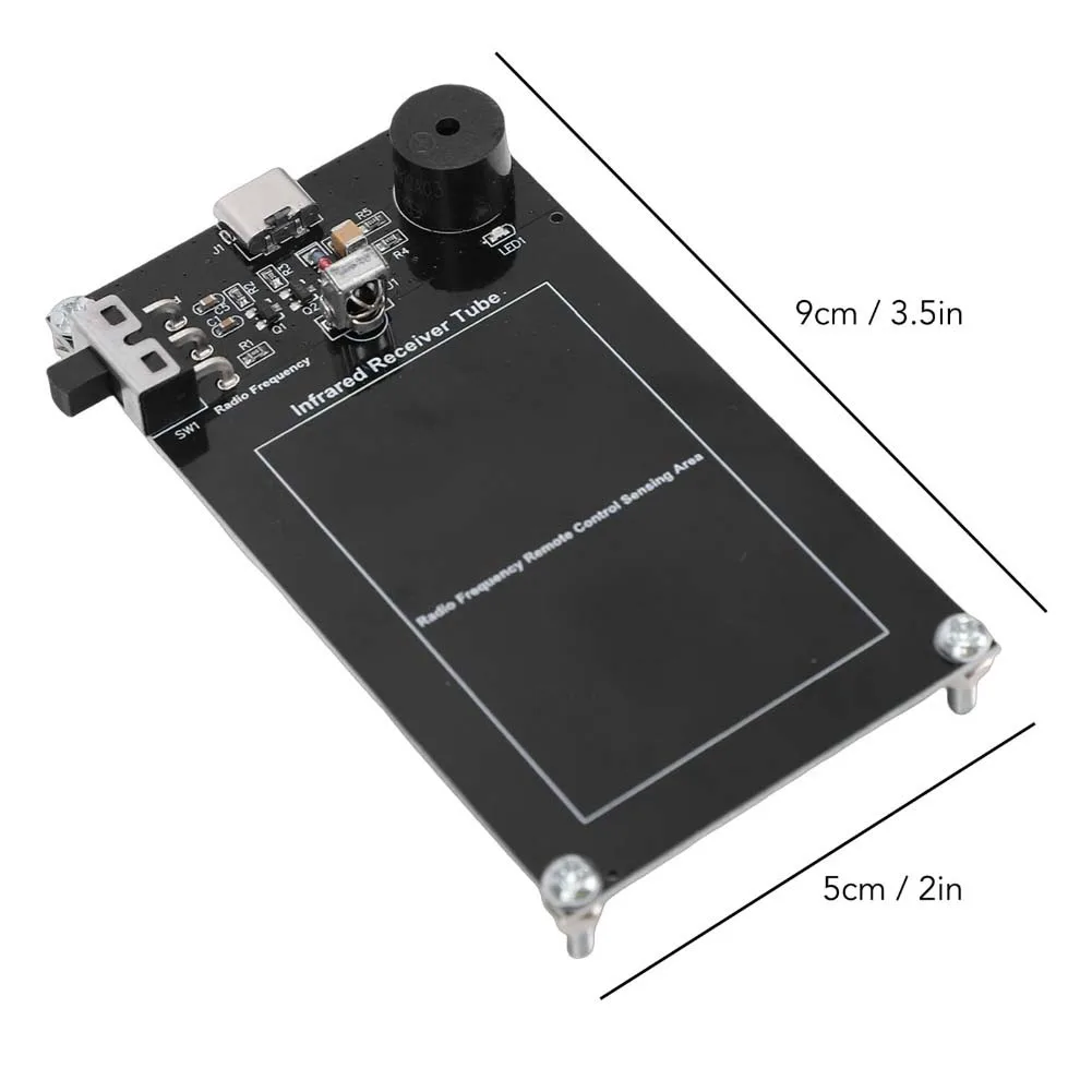 Power Supply Tester - ポータブルカーリモコンテスターモジュール、赤外線および無線周波数検出電源付き、持ち運びが簡単