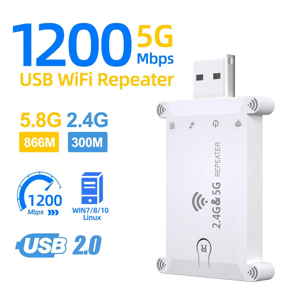 Server Power Supply - WiFi FIY 2.4 グラム/5 グラム USB