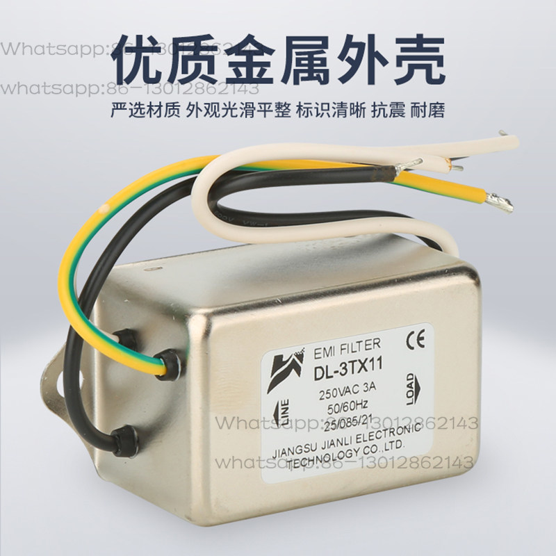 I 電源フィルター 220v 干渉防止 1A-30A AC  - Ac Power Supply のレビューと価格