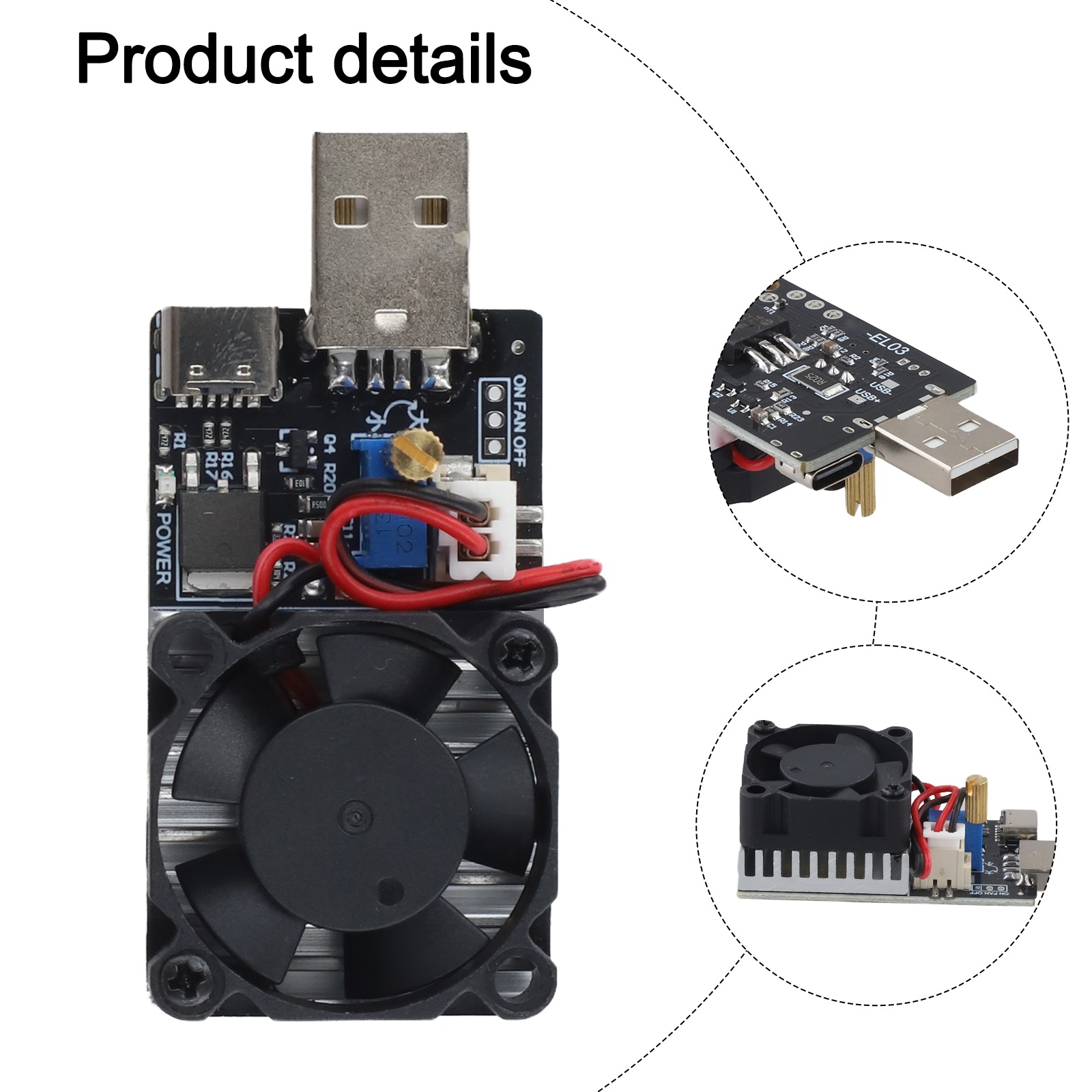 バッテリー放電装置定電流テスターインテリジェントファン調整電 - Power Supply Tester のレビューと価格
