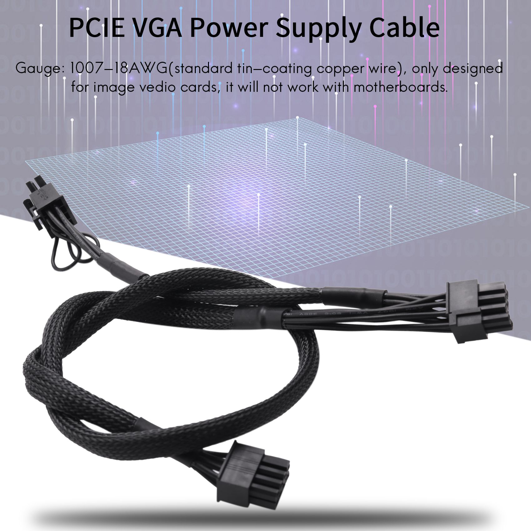 高度な！ PSU 8ピンからデュアル8ピン(6+2)ピンPC - Modular Power Supply のレビューと価格