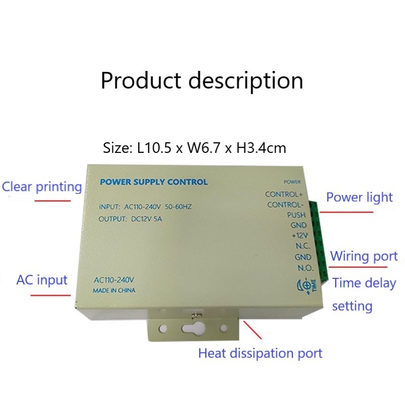 DC12V 5A 36 ワット電源制御ワイド電圧 AC 11 - Dc Power Supply 12V のレビューと価格