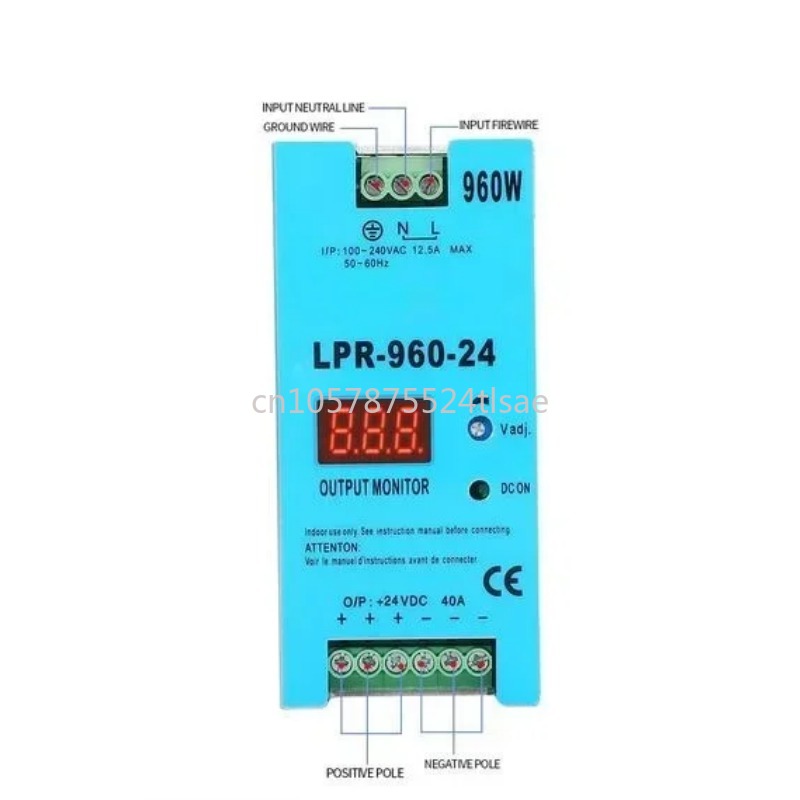SMPS LPR-960-24: 単一出力、960W (24 - Smps Power Supply のレビューと価格