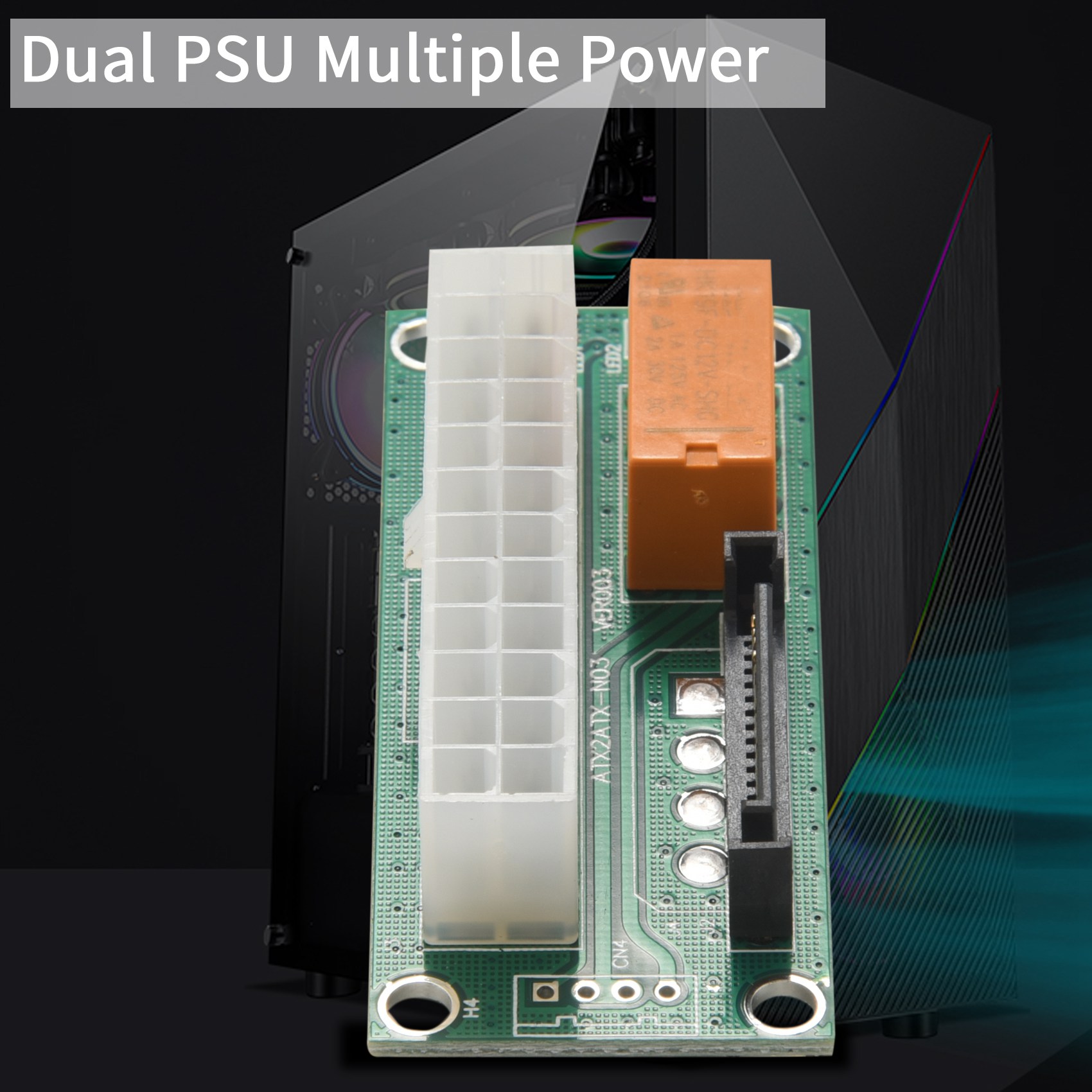 SuperDeals 電源ボード デュアル PSU 複数電源 - Atx Power Supply のレビューと価格