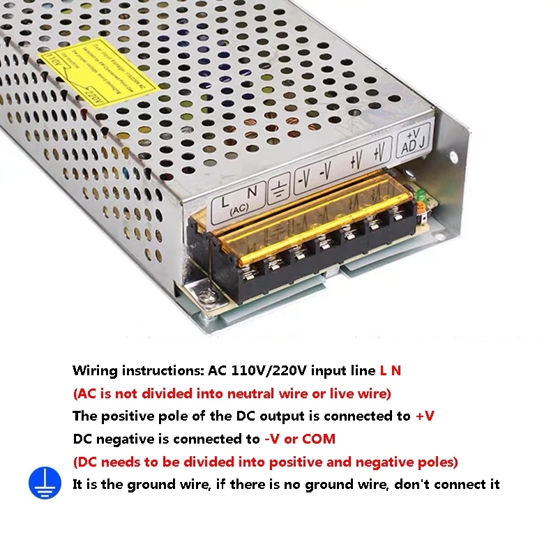 スイッチング電源AC 110v 220vからdc 12ボルト - Smps Power Supply のレビューと価格