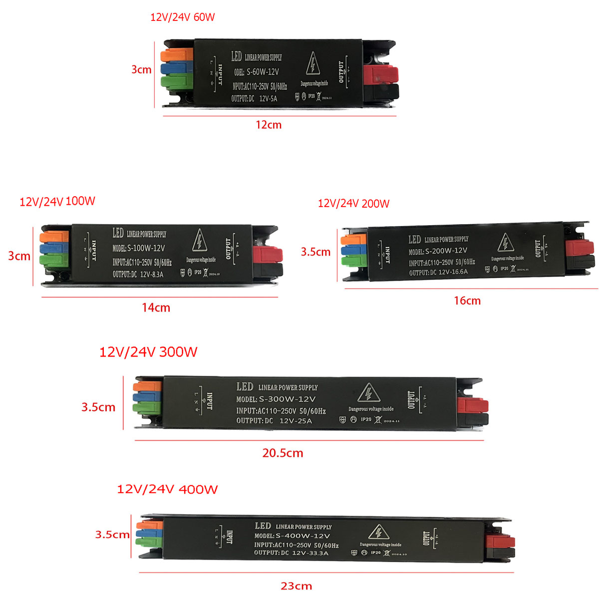 LEDスイッチング電源アダプター,超薄型照明変圧器ドライバー - Smps Power Supply のレビューと価格
