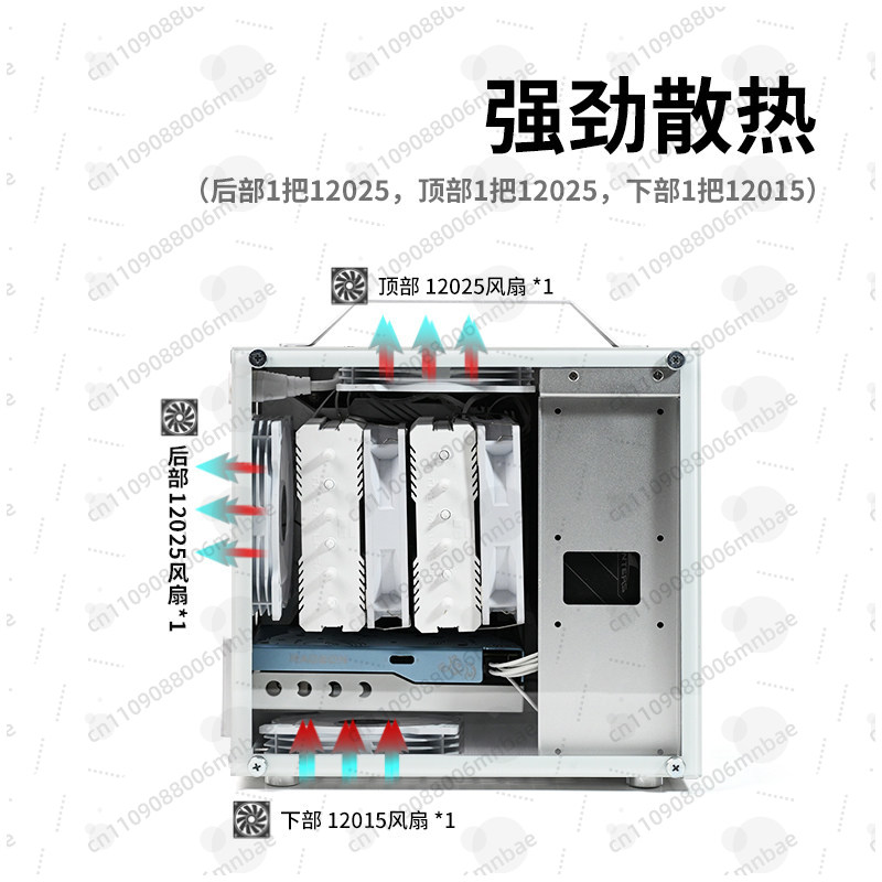 U35PRO シャーシ ITX ポータブルポータブルサイド透 - Atx Power Supply のレビューと価格