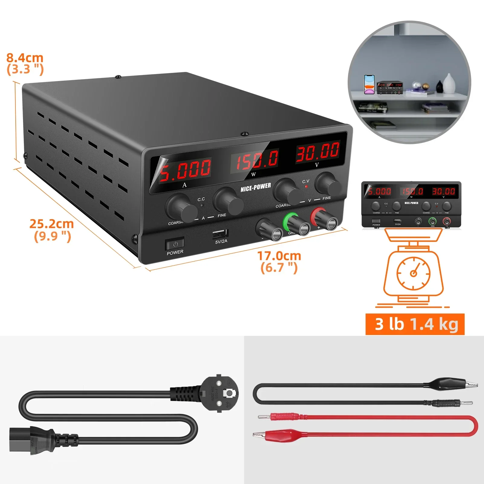 30V 5A 150W DC電源 NICE-POWER SP - Smps Power Supply のレビューと価格