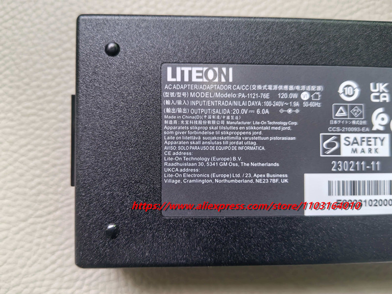 オリジナル 20V 6A PA-1121-76E AC アダ - Pc Power Supply のレビューと価格