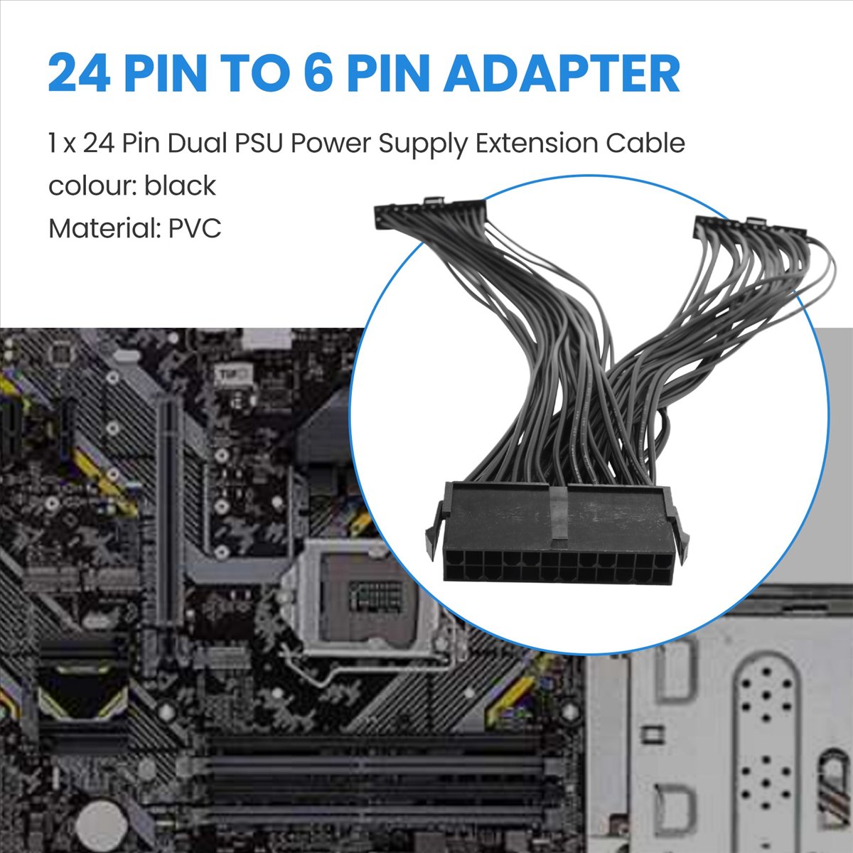 AS62 デュアル PSU 電源 24 ピン ATX マザー - Atx Power Supply のレビューと価格