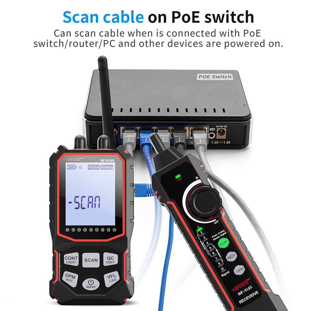 Noyafa-ネットワークケーブルテスター,液晶ディスプレイ - Power Supply Tester のレビューと価格