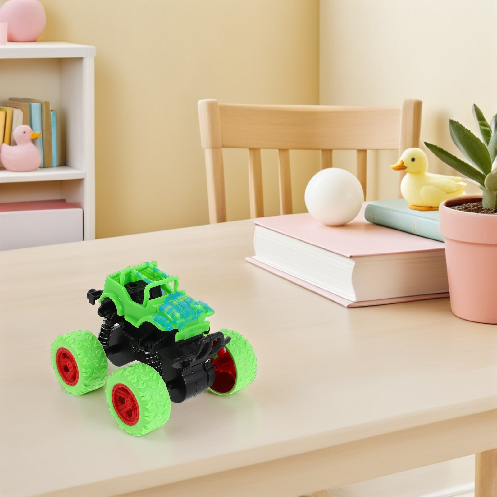 6個入り、慣性で動くオフロード車両、四輪駆動、プラスチック製 - Power Supply のレビューと価格