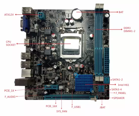 H61 ATX 電源ユニット LGA1150 マザーボード対 - Atx Power Supply のレビューと価格