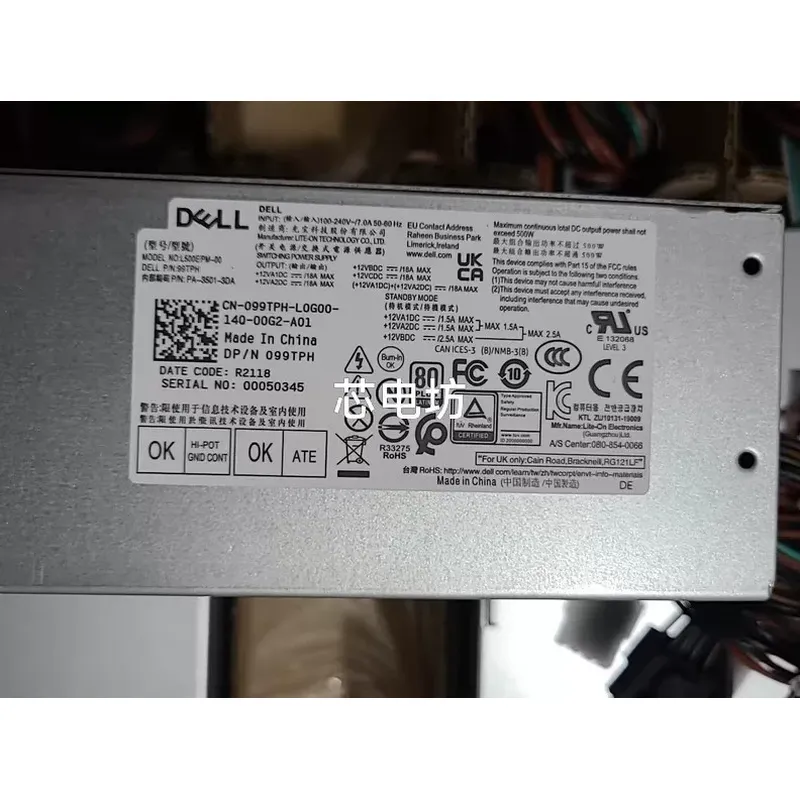 デル用600W 500W電源ユニット、OptiPlex 30 - Pc Power Supply のレビューと価格