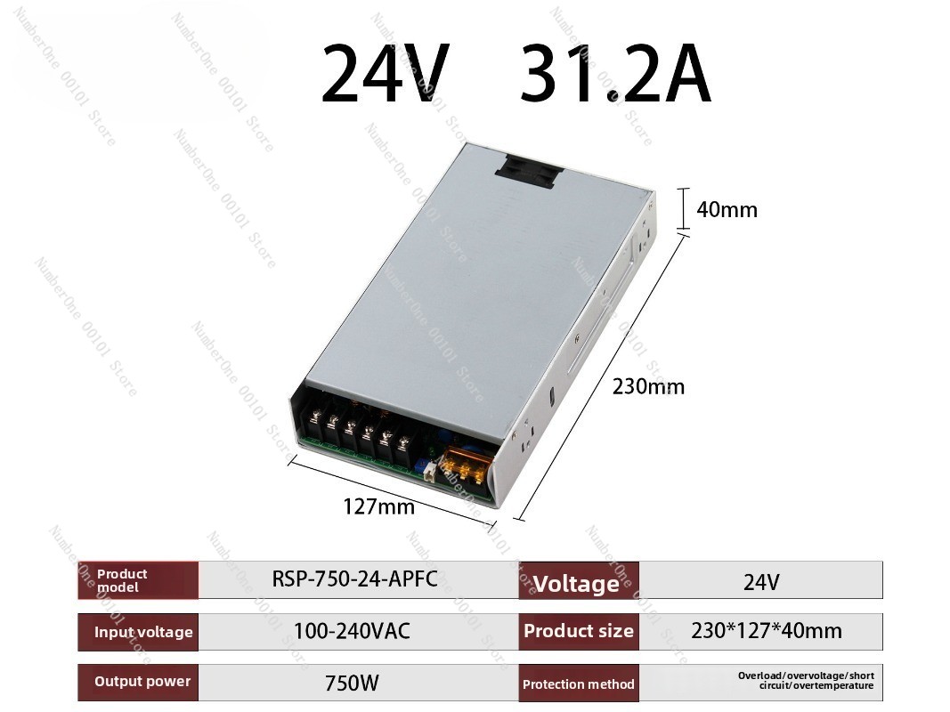 高出力スイッチング電源 750W 24V 48V 60V 電 - Power Supply 750W のレビューと価格