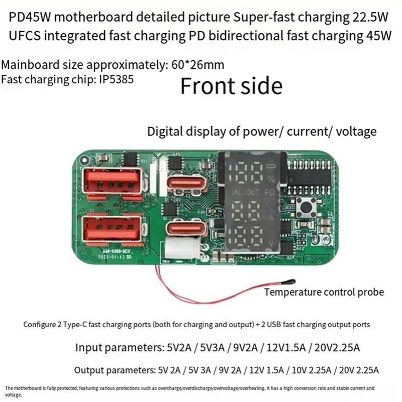 ABKN-DIY 充電モジュール PD45W 3S 双方向急 - Modular Power Supply のレビューと価格