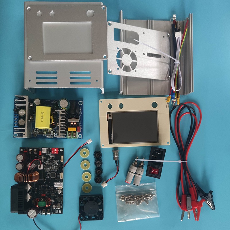 数値制御調整可能な電源DIYキット3.5インチタッチスクリー - Power Supply Tester のレビューと価格