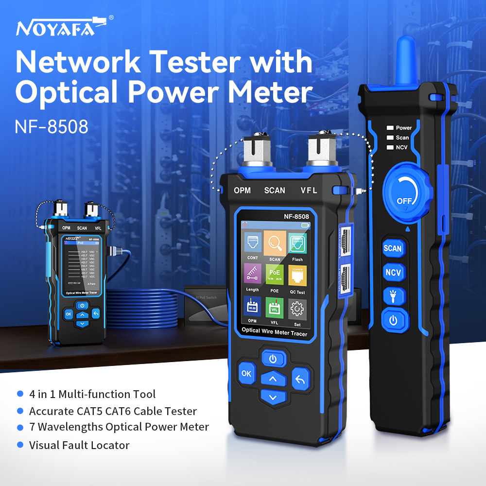 Noyafa-lan NF-8508ケーブル,液晶ディスプレ - Power Supply Tester のレビューと価格