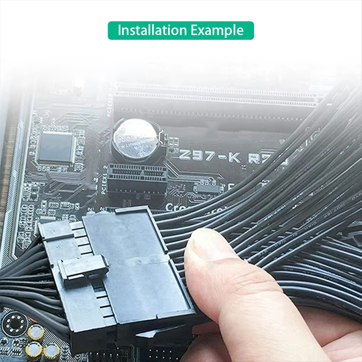 【A19R】ATX 24ピン オス1-3ポート メス電源供給 - Psu Computer のレビューと価格