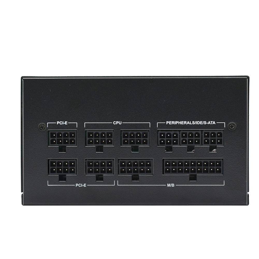 ATX 850W フルモジュラー RGB 80Plus Go - Psu Computer のレビューと価格