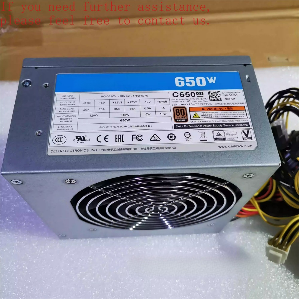 Antiac 850W フルモジュール Delta 650W - Power Supply 650W のレビューと価格