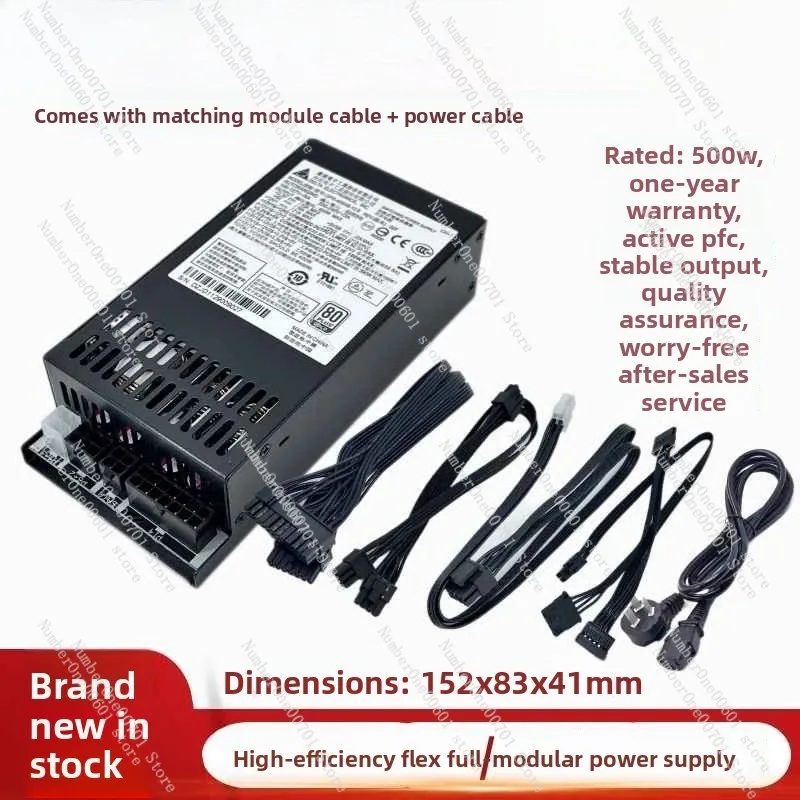 ミニ 1U 500W アクティブ FLEX ゴールド電源 D - Power Supply 500W のレビューと価格
