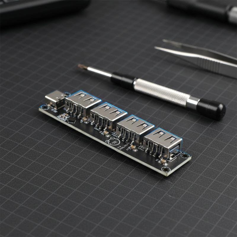 USB 2.0 ハブ 4 ポート アダプター CH334 モ - Modular Power Supply のレビューと価格