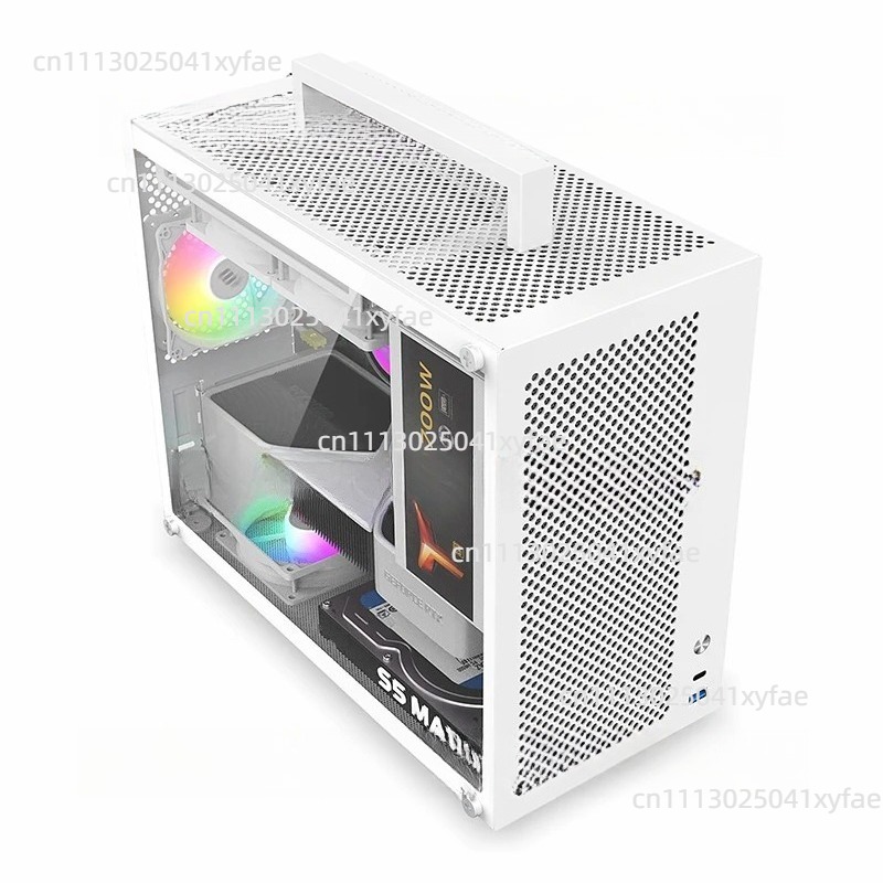 S5MAX ホワイトPCケース、MATX / Mini IT - Psu Computer のレビューと価格