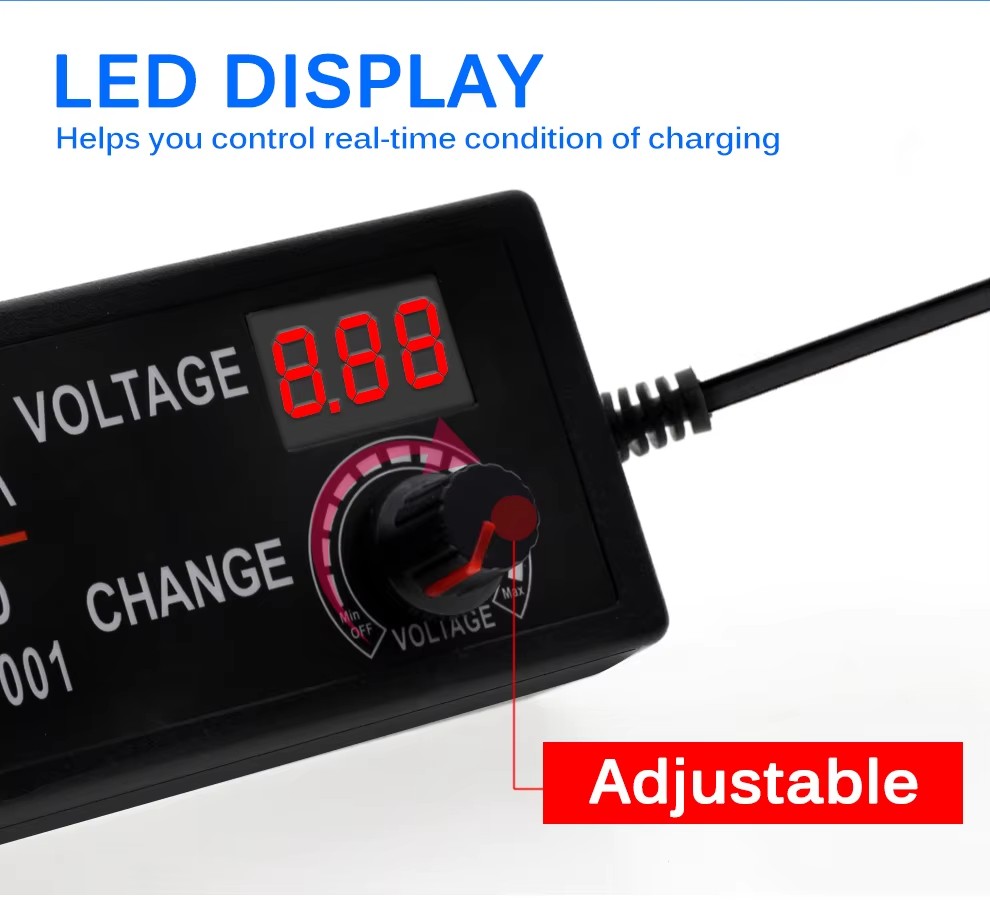 AC DC 3V 5V 9V 12V 24V調整可能電源ディ - Smps Power Supply のレビューと価格
