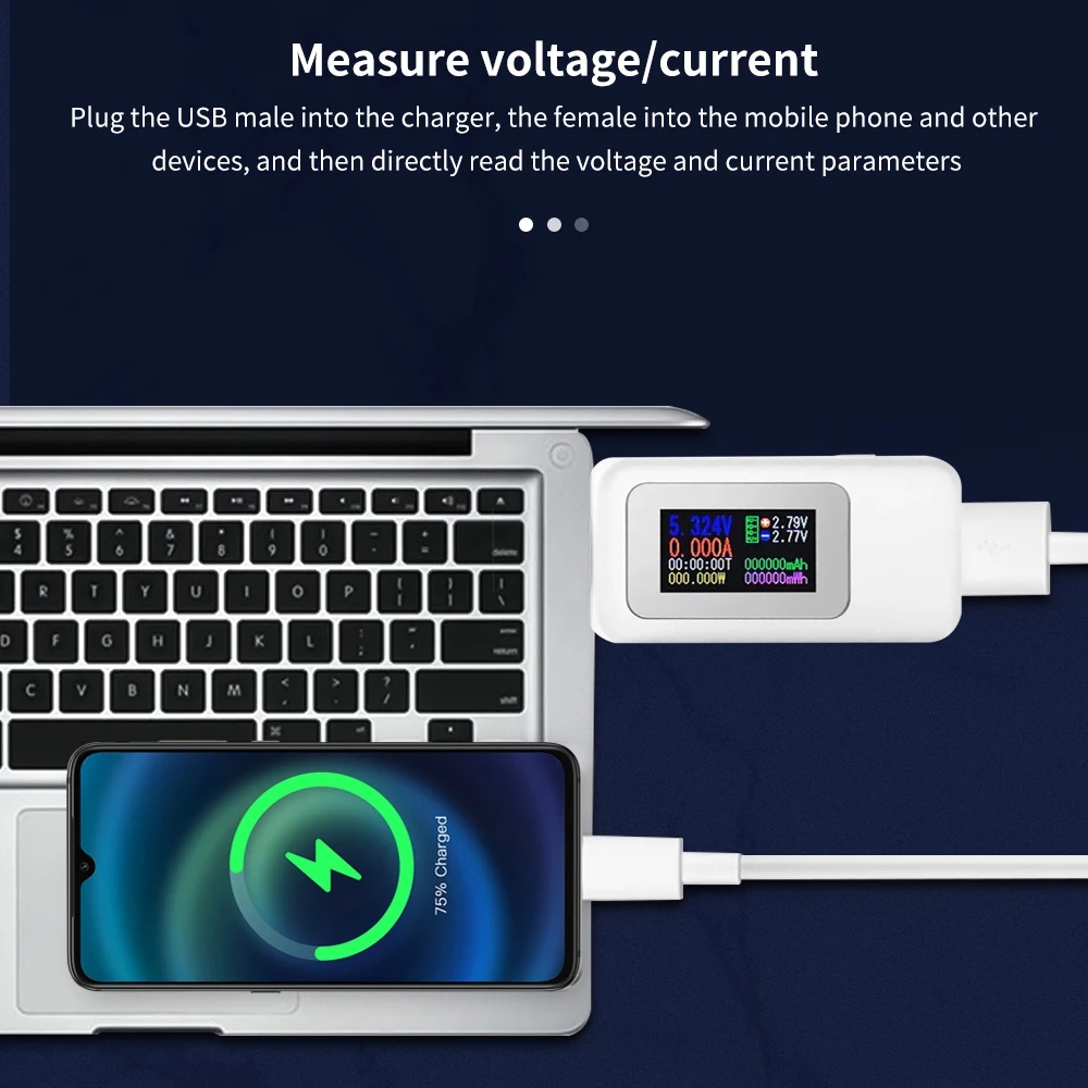 10 in 1 USB テスター DC デジタル電圧計 Am - Power Supply Tester のレビューと価格