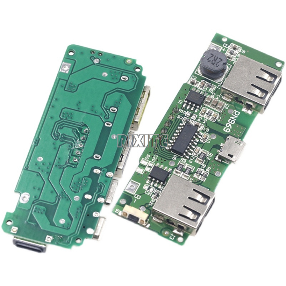 リチウム電池充電器ボード LED デュアル USB 5V 2 - Modular Power Supply のレビューと価格