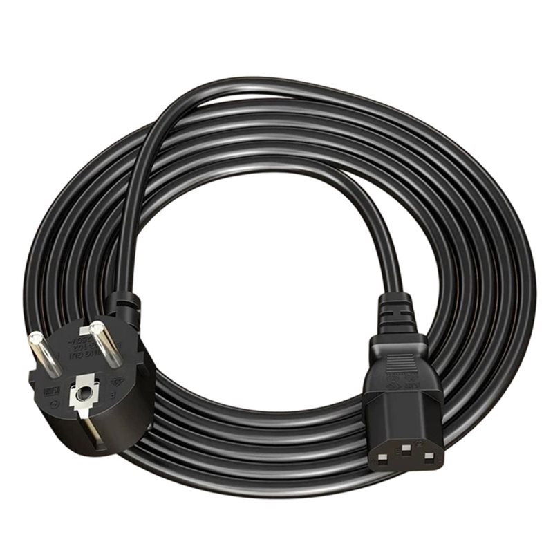 EU プラグ C13 電源ケーブル 1.5 メートル電源延長 - Psu Computer のレビューと価格