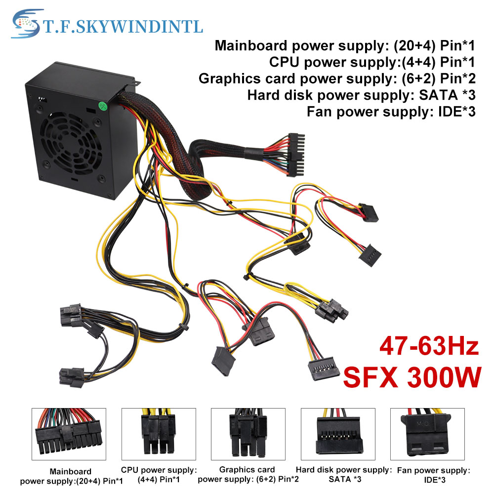 T.f.skywindintl 300w sfx電源ソースp - Power Supply 650W のレビューと価格