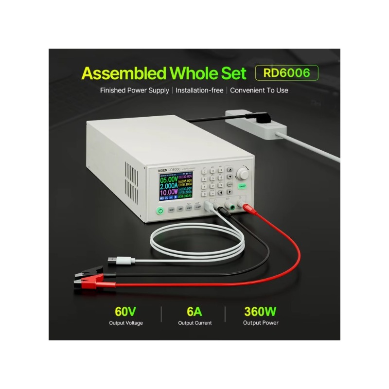 RD RD6006 組立済みセット AC-DC調整可能バッテ - Ac Power Supply のレビューと価格
