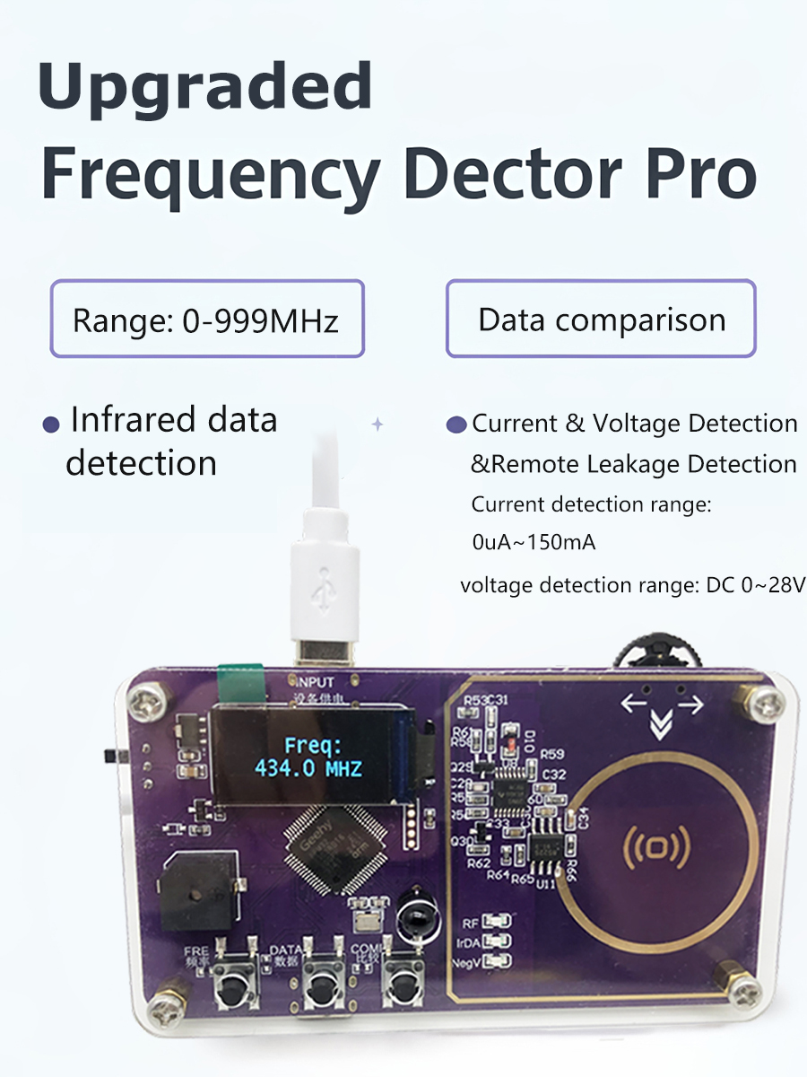 NFCバッテリーテスター 0-999MHz周波数検出器、デー - Power Supply Tester のレビューと価格