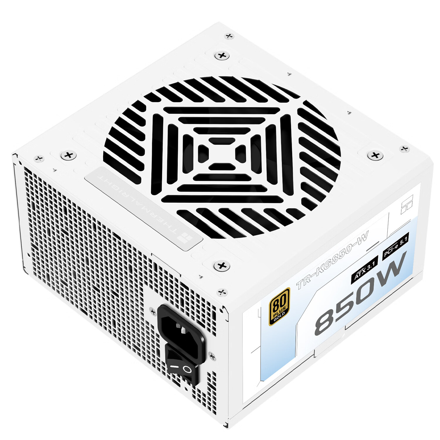 Thermalright TR-KG850 ホワイト ゴール - Power Supply 750W のレビューと価格